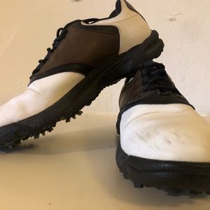 FootJoy FJ Originals Golf Shoes White/Brown